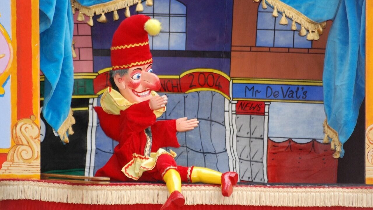 punchinello, clown, fun, punch and judy show, punch, pulcinella, puppet, naughty, children, traditional, fool, punchinello, fool, fool, fool, fool, fool